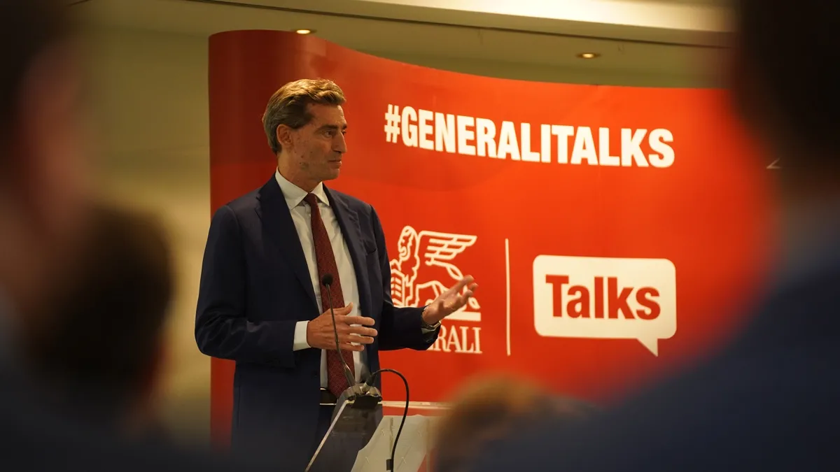 EU Commissioner for the Economy Paolo Gentiloni speaks at ‘Generali Talks’ in Brussels